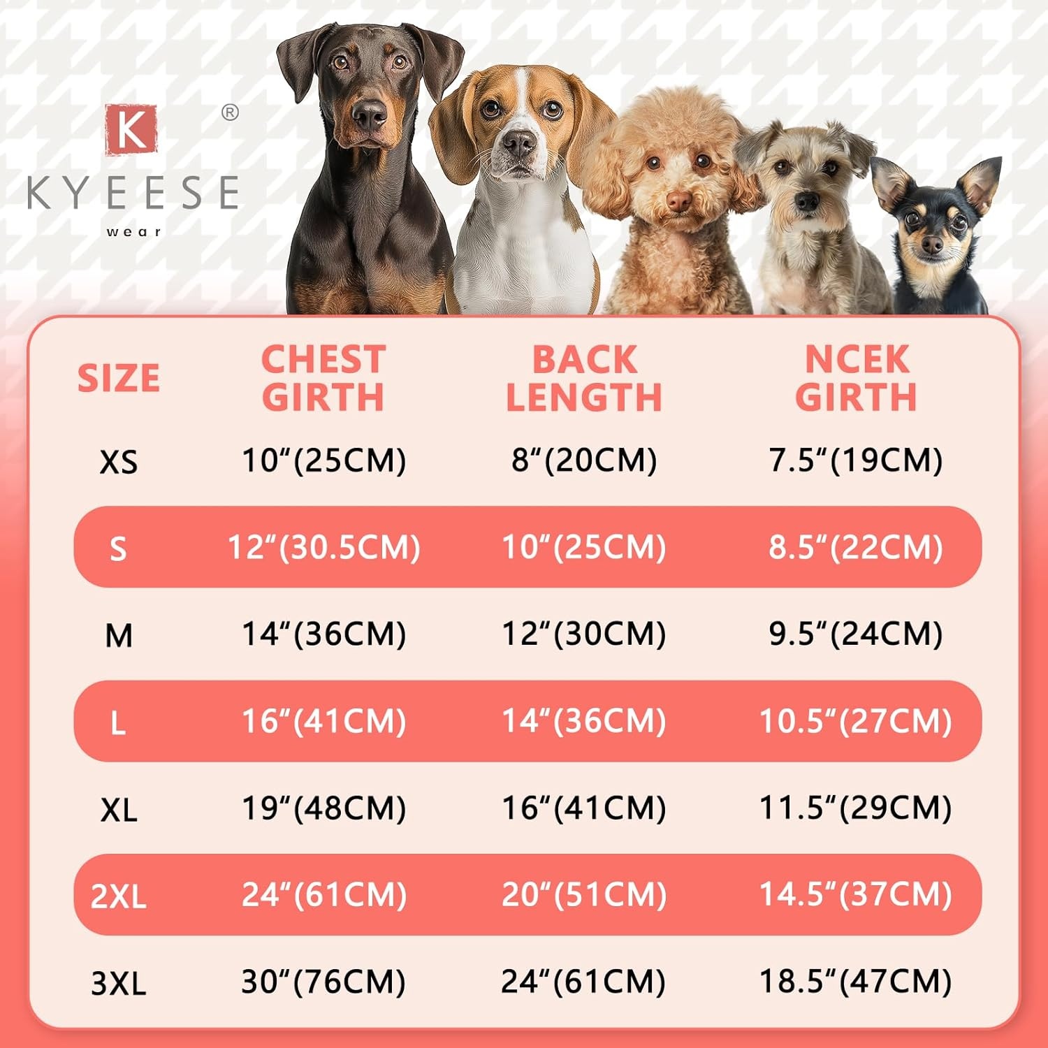 image:imageKYEESE Dog Christmas Pajamas with Reindeer Antler Hood Warm and Cozy Dog Pjs for Small Dogs Red Buffalo Check Holiday Pet Onesie Soft Winter Sleepwear Medium02 Christmas Deer