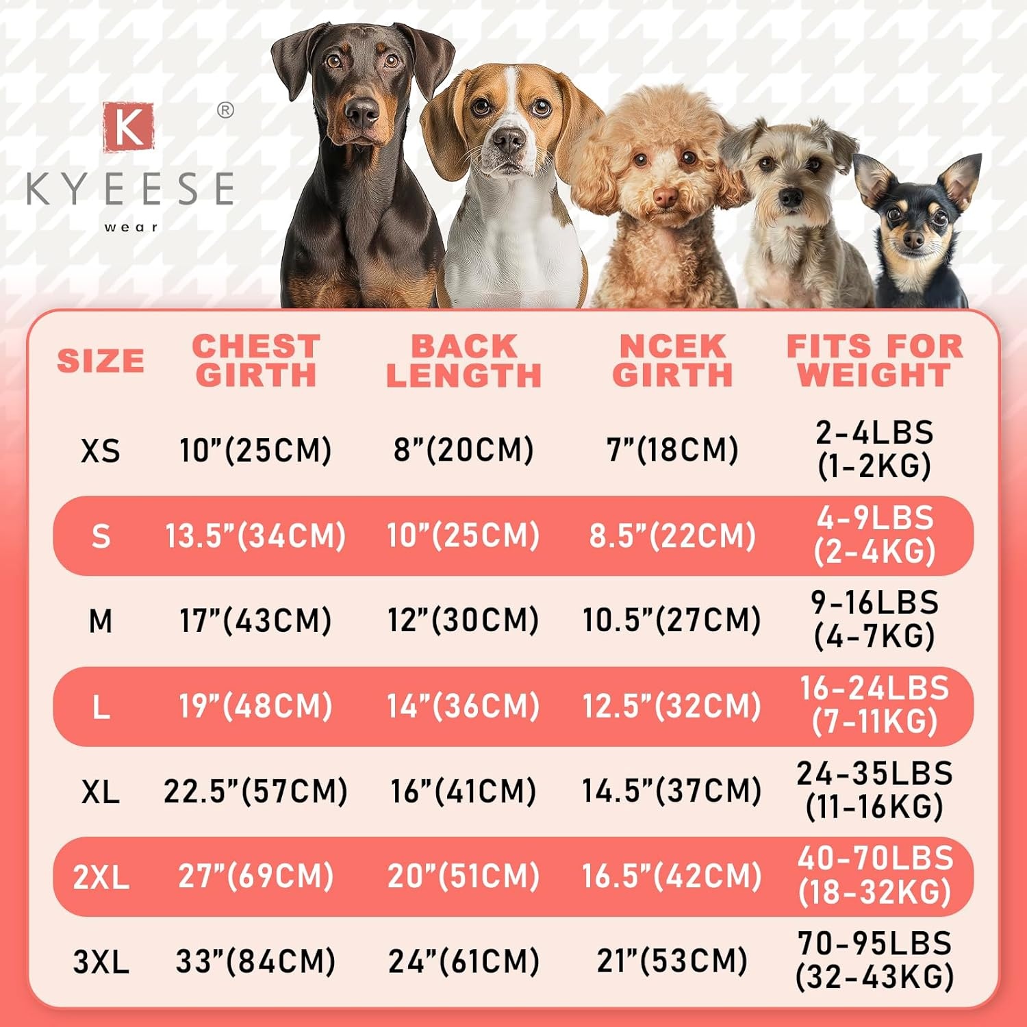 image:imageKYEESE Dog Sweater Thick Dog Sweaters for Small Dogs Male Stretchy Knitwear Pet Sweater Dress Warm Pullover Pet Coats Comfy Dogs Clothes with Bowtie Soft Turtleneck Cat Sweaters Green Medium10 Brown