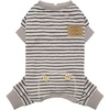 03# Ivory Brown Stripe