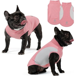 image:imageKYEESE 2Pack Dog Cooling Shirt Breathable Dog Shirt for Small Dogs Boy Sun Protection Reflective Pet Vest Lightweight Soft Tank Top Sleeveless Summer Dogs Clothes Blue LPink