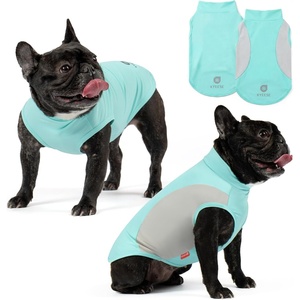 image:imageKYEESE 2Pack Dog Cooling Shirt Breathable Dog Shirt for Small Dogs Boy Sun Protection Reflective Pet Vest Lightweight Soft Tank Top Sleeveless Summer Dogs Clothes Blue LBlue