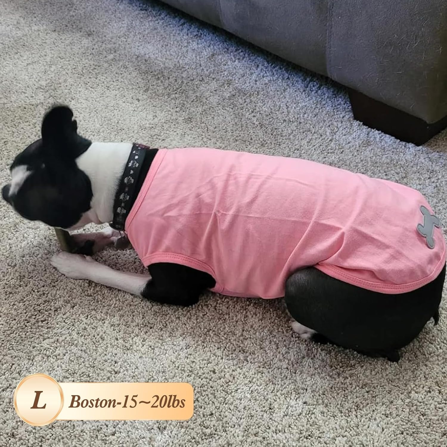 image:imageKYEESE 2Pack Dog Shirt Soft Striped Dogs T Shirts Lightweight Doggie Tank Top Cat Clothes Sleeveless Dog Shirt for Small Dogs Stretchy Pet Vest Pink Medium05 2Pack GreenStriped