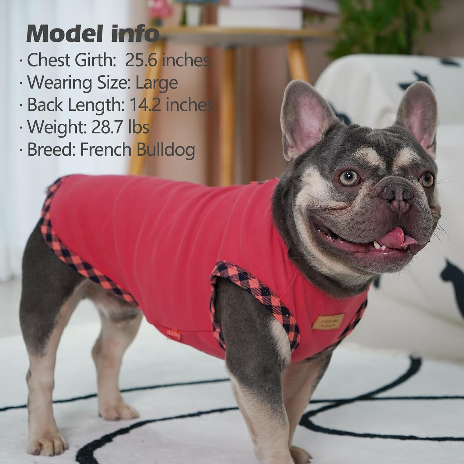 image:imageKYEESE 2Pack Dog Shirt Soft Striped Dogs T Shirts Lightweight Doggie Tank Top Cat Clothes Sleeveless Dog Shirt for Small Dogs Stretchy Pet Vest Pink Medium11 2Pack GreyPink
