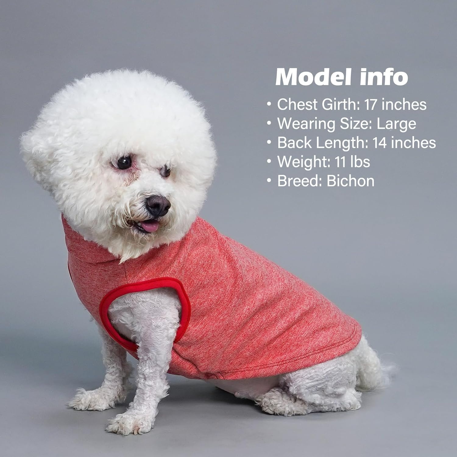 image:imageKYEESE 2Pack Dog Sweater Pullover Pet Sweatshirt Stretchy Dogs Clothes Soft Pets Clothes Warm Doggie Coats Turtleneck Small Pets Sweaters Dog Sweaters for Small Dogs Male7 Stripered