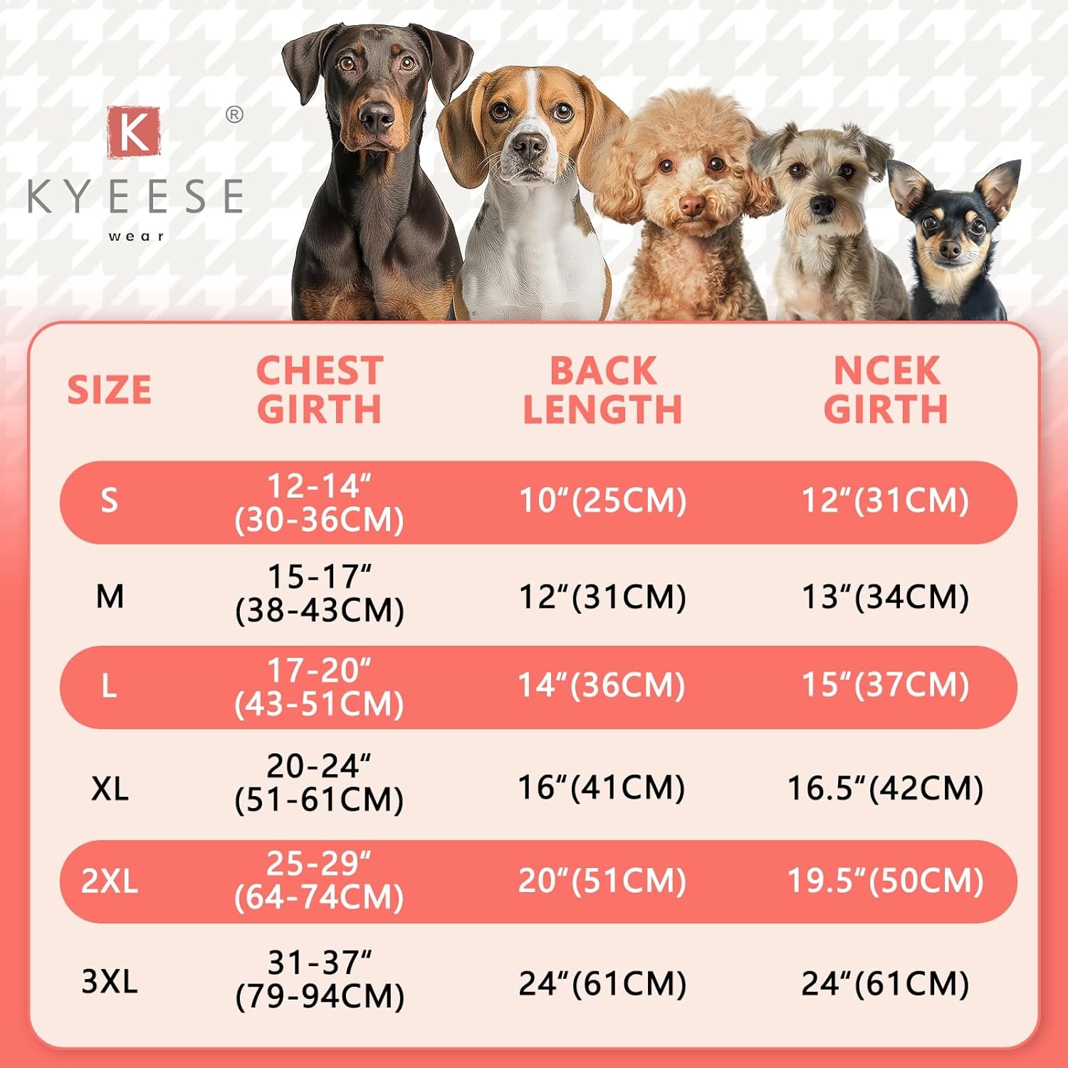image:imageKYEESE Dog Coat Thick Pets Clothes with Pocket Windproof Dog Coats for Small Dogs Waterproof Dogs Jacket with Fleece Lined Warm Pet Winter Puffer Coat with Leash Hole Soft Pet Sweater for Cold Weather07 Beige