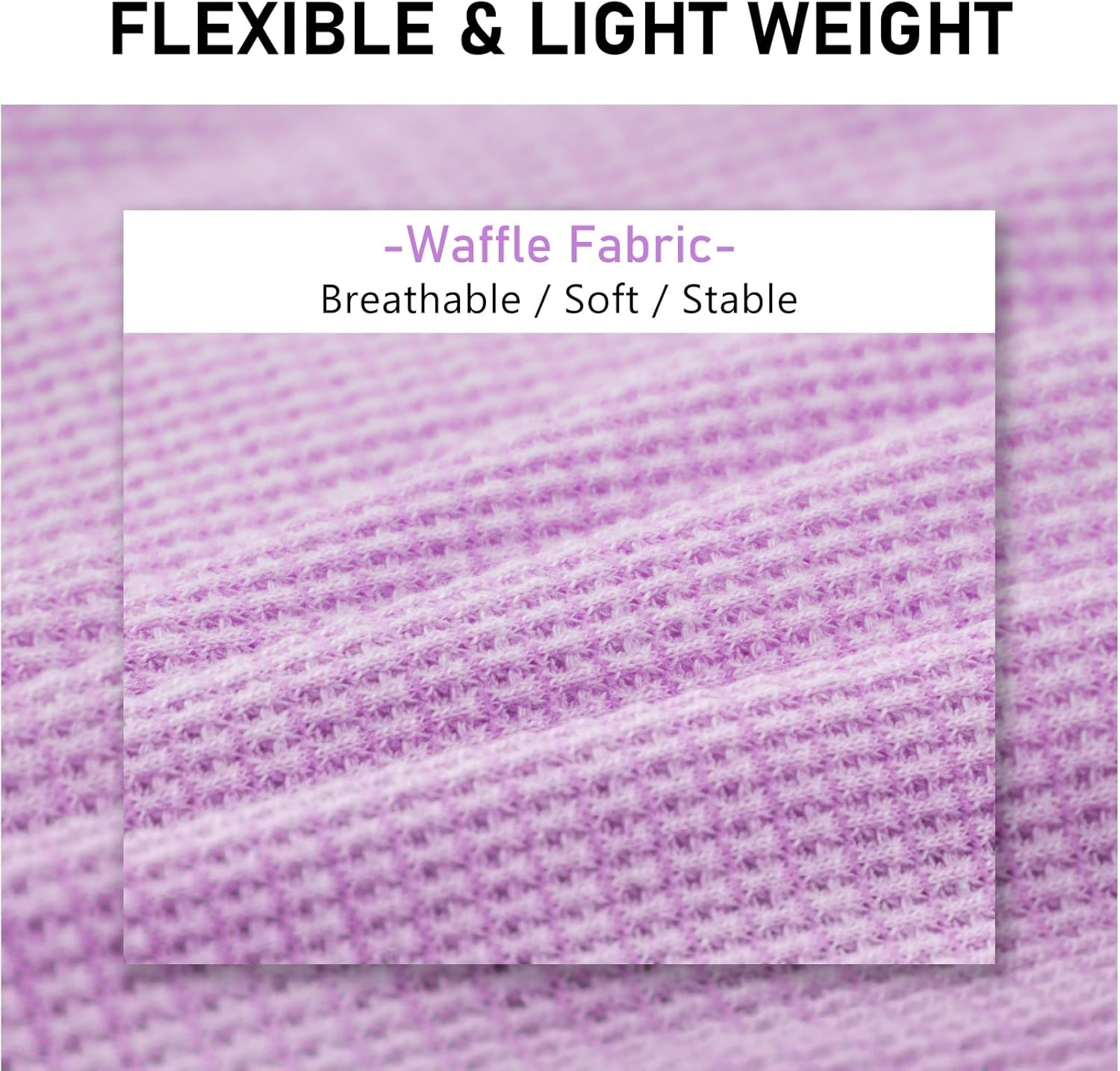 image:imageKYEESE Waffle Dog Shirts for Small Dogs Soft Breathable TShirts Lightweight Sleeveless Pet Vest Stretchy Puppy Clothes with Pocket Decoration and Plaid Patchwork Design Medium3Purple